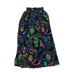 Mission Zero Women’s Vintage Skirt - 70’s Day Bright Floral - No Label - 26”waist