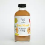 Slow Island Co. Ginger Lemon Culinary Syrup 10 oz.