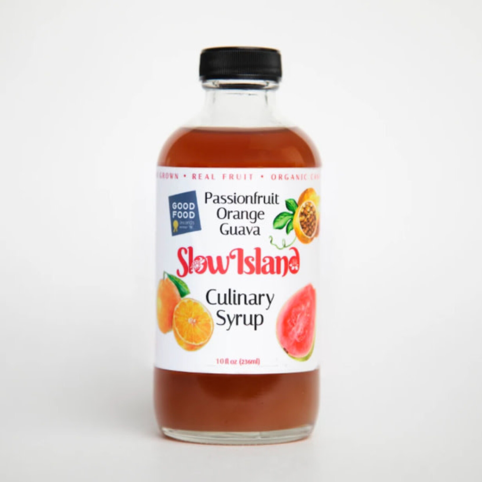 Slow Island Co. Passion Orange Guava Culinary Syrup 10 oz.