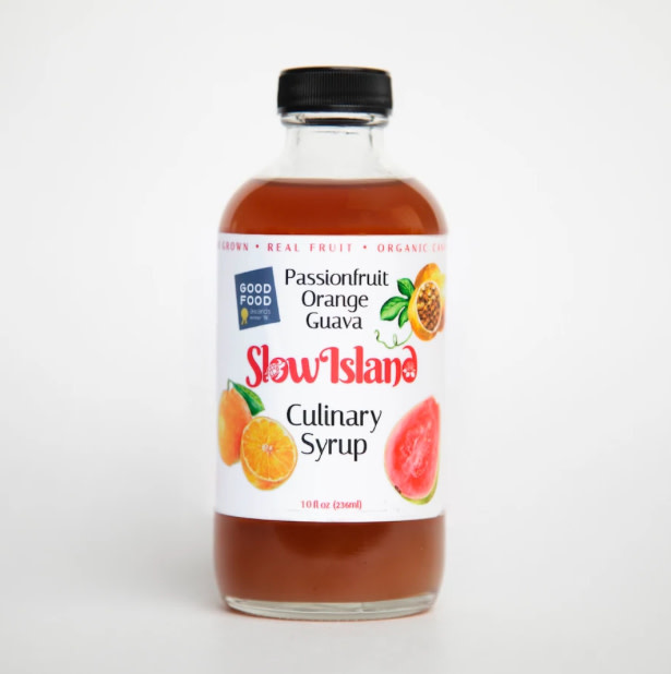 Slow Island Co. Passion Orange Guava Culinary Syrup 10 oz. Alakoko Shop