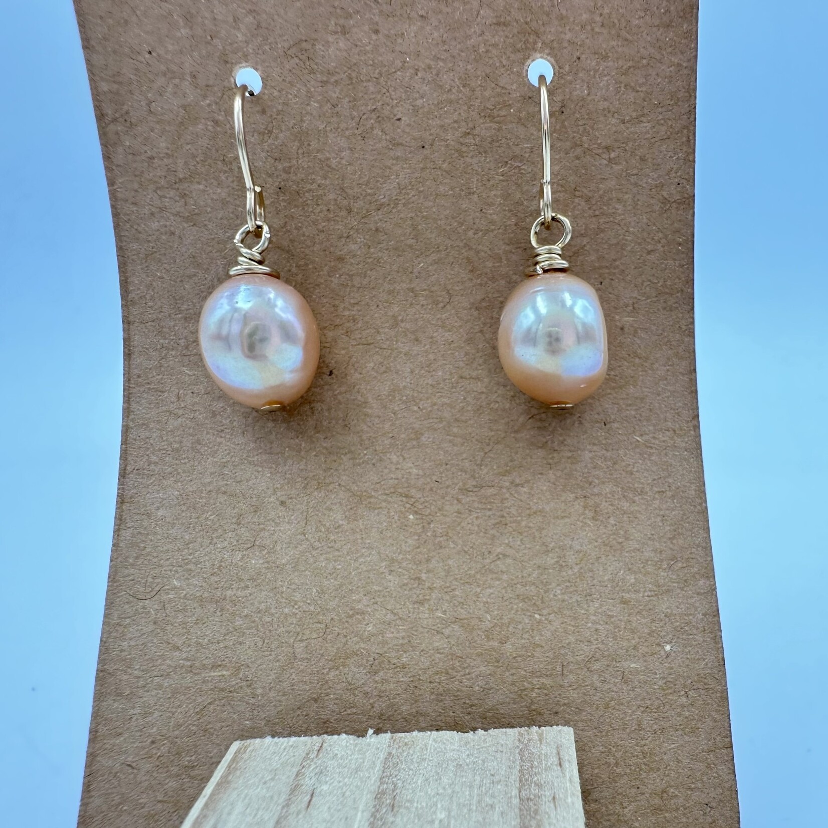 Little McKfarm Asst. Pearl Baroque Pearl GF Earrings