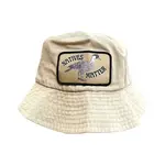 The HK Experience “Natives Matter” Patch on Tan Bucket Hat