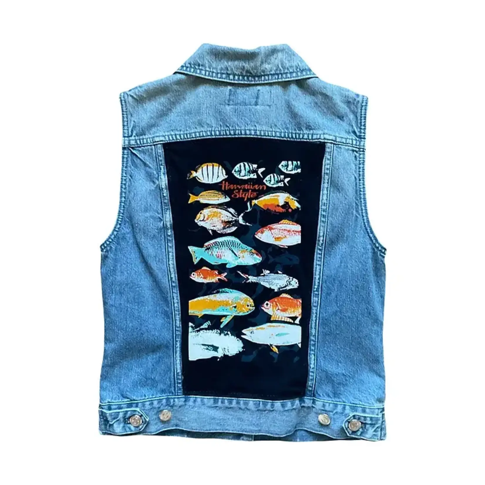 The HK Experience (XS) Upcycled Vest - I'a