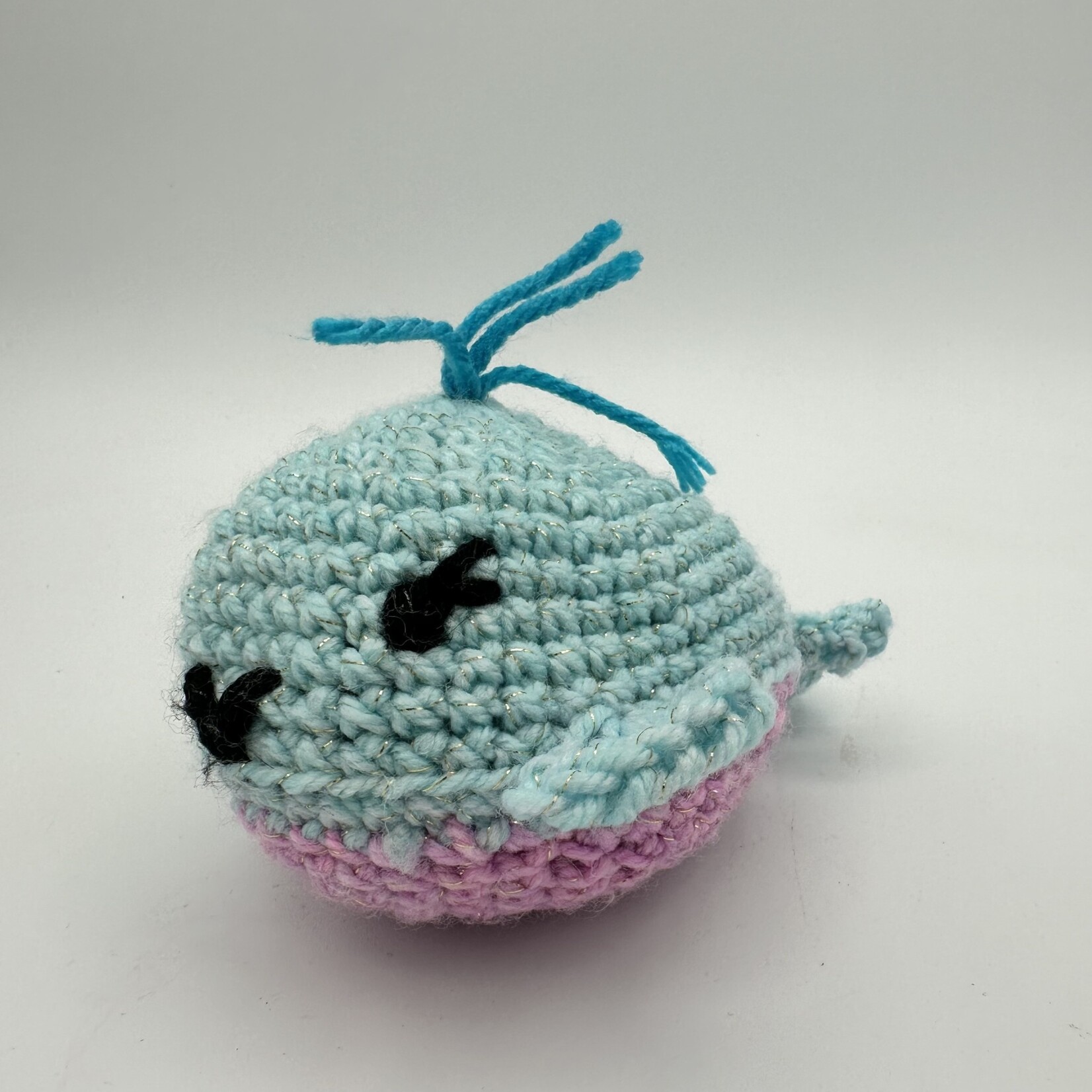 Mission Zero Small Knitted Whale - Handmade on Kaua'i