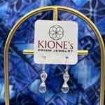 Kione’s Prism Jewelry Prasiolite Quartz + Sterling Silver Earrings