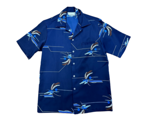 マダラニンゲン HANGING ALOHA SHIRT KAPITAL Kamekameha Bone Aloga Shirt | Male | SVD USA