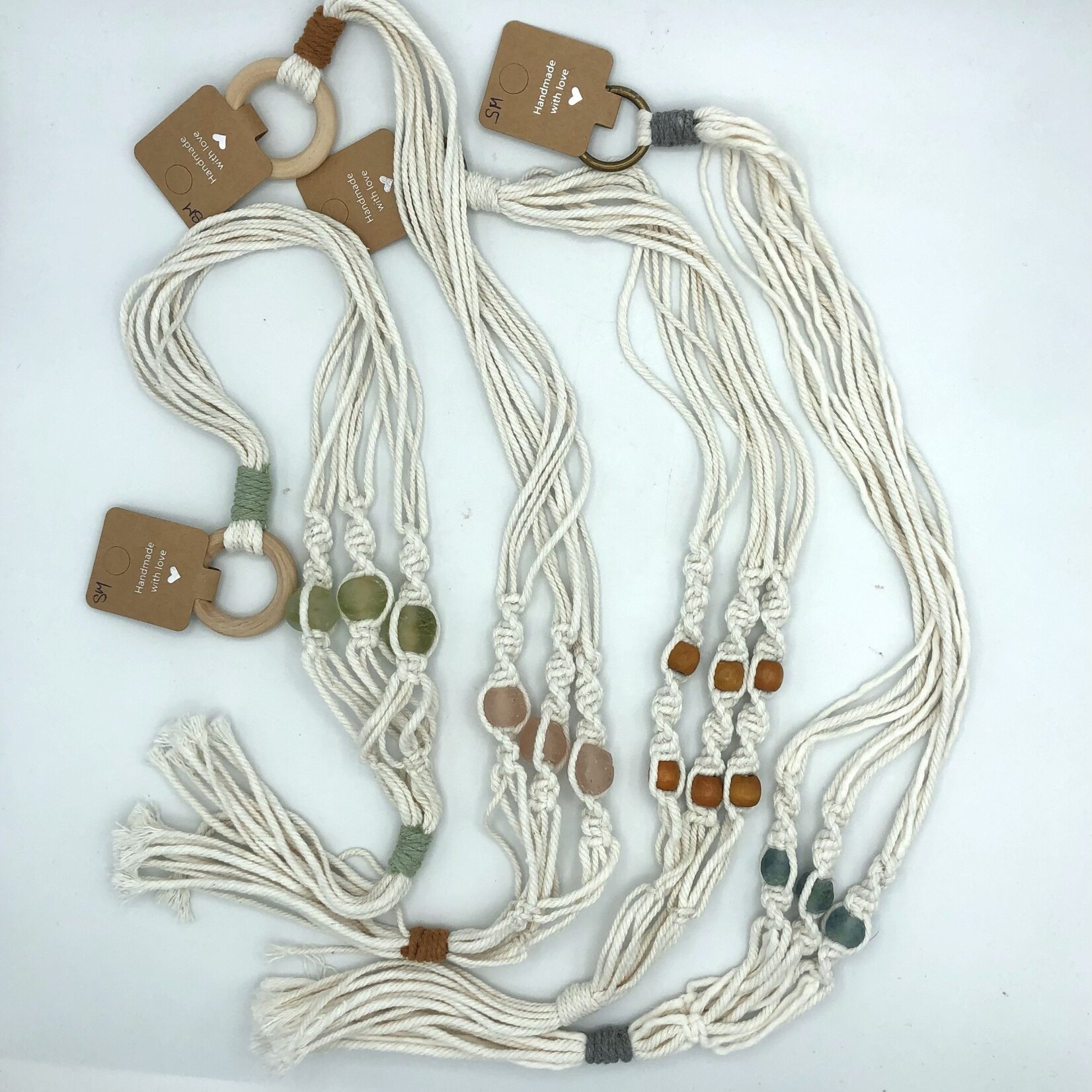 Little McKfarm Macrame Plant Hanger - Asst. Colors (Each Unique)