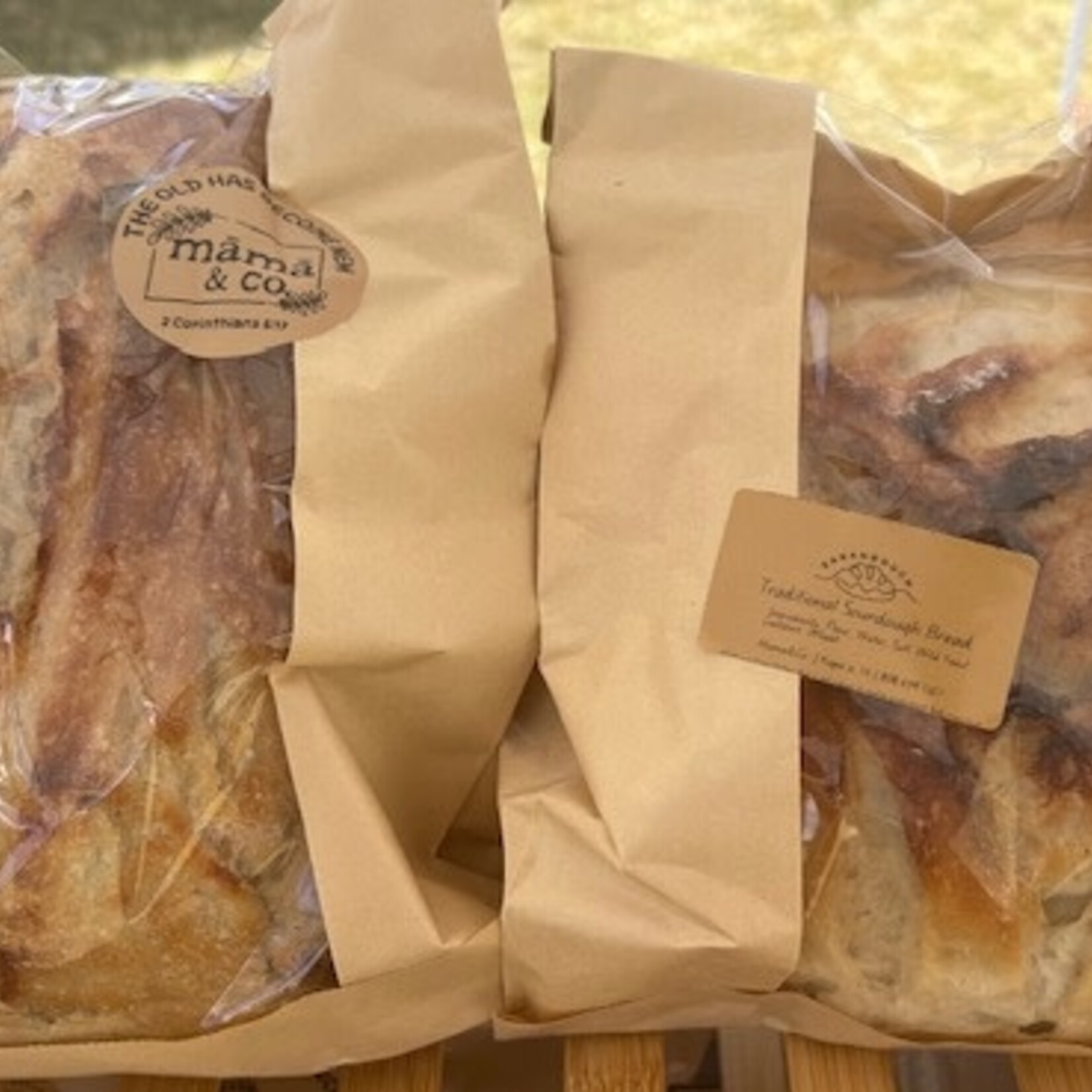 Fresh Baked Traditional Sourdough Round Loaf