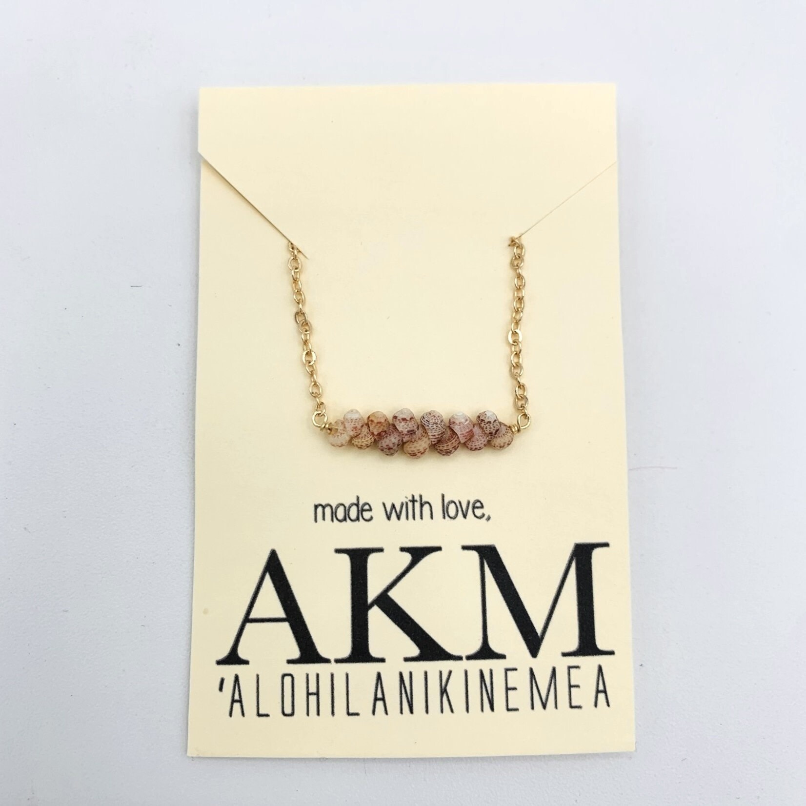 AlohilaniKineMea ‘Alohi Necklace — Niihau Bar Necklace