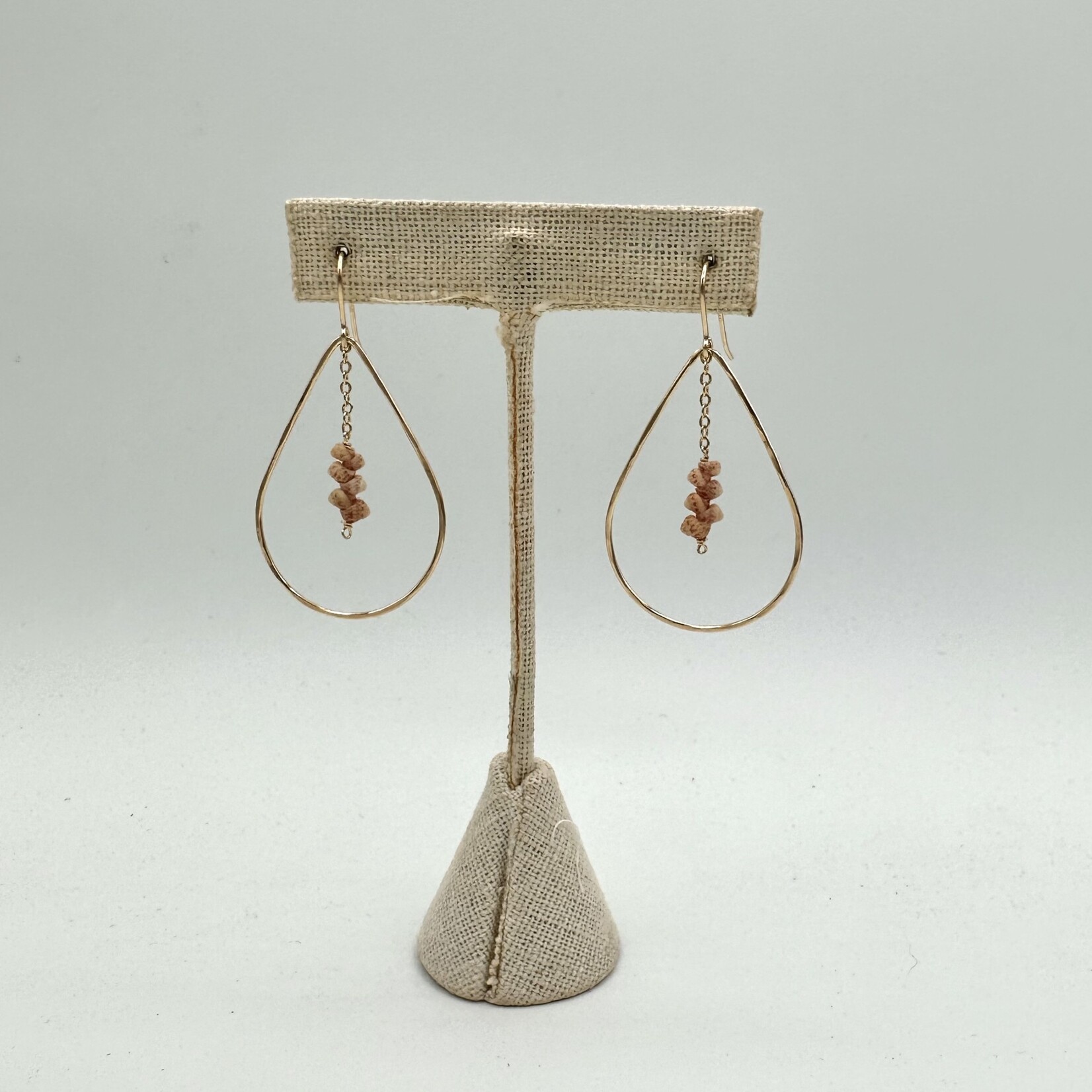 AlohilaniKineMea Waimaka — Niihau Teardrop Earrings