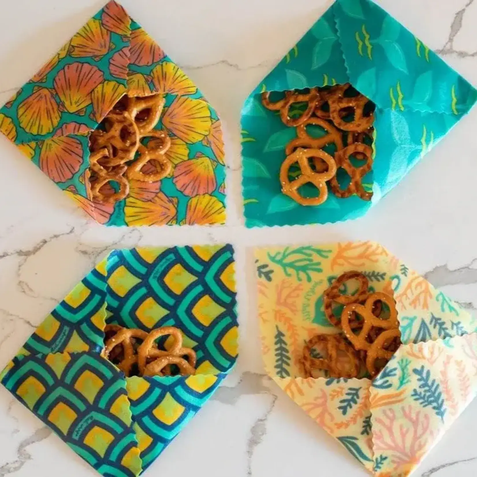 Sugar Skull Meli Wraps - Small 7" x 7"