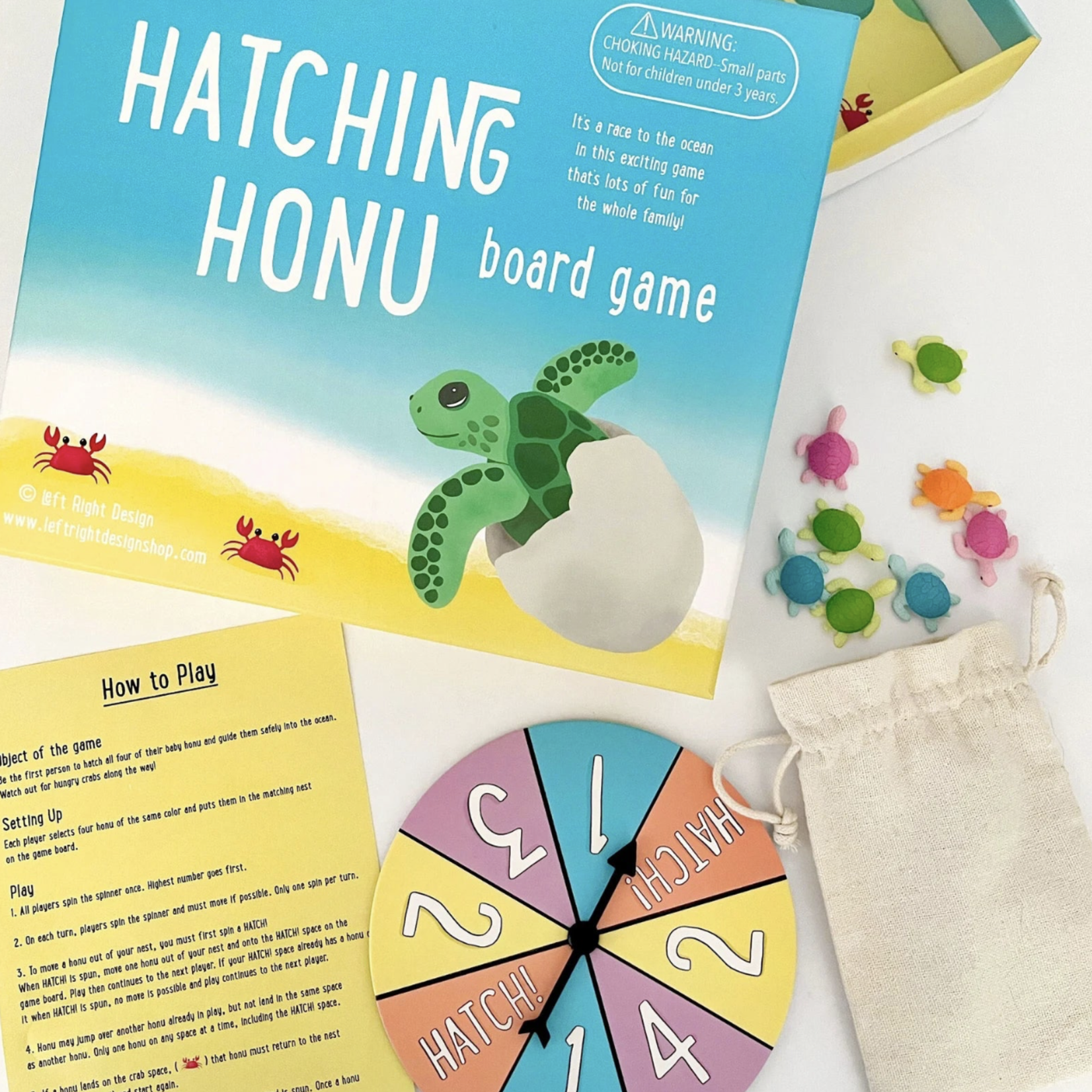 Sugar Skull Hatching Honu Board Game