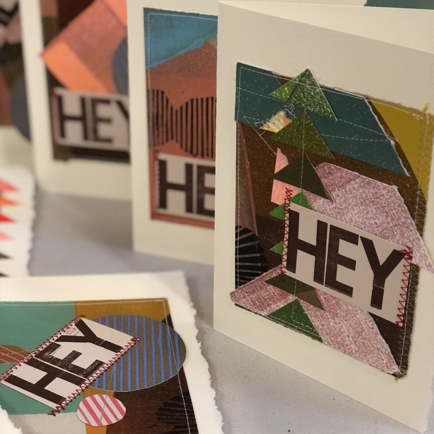Machinemachine Print and Stitch Card (Various)