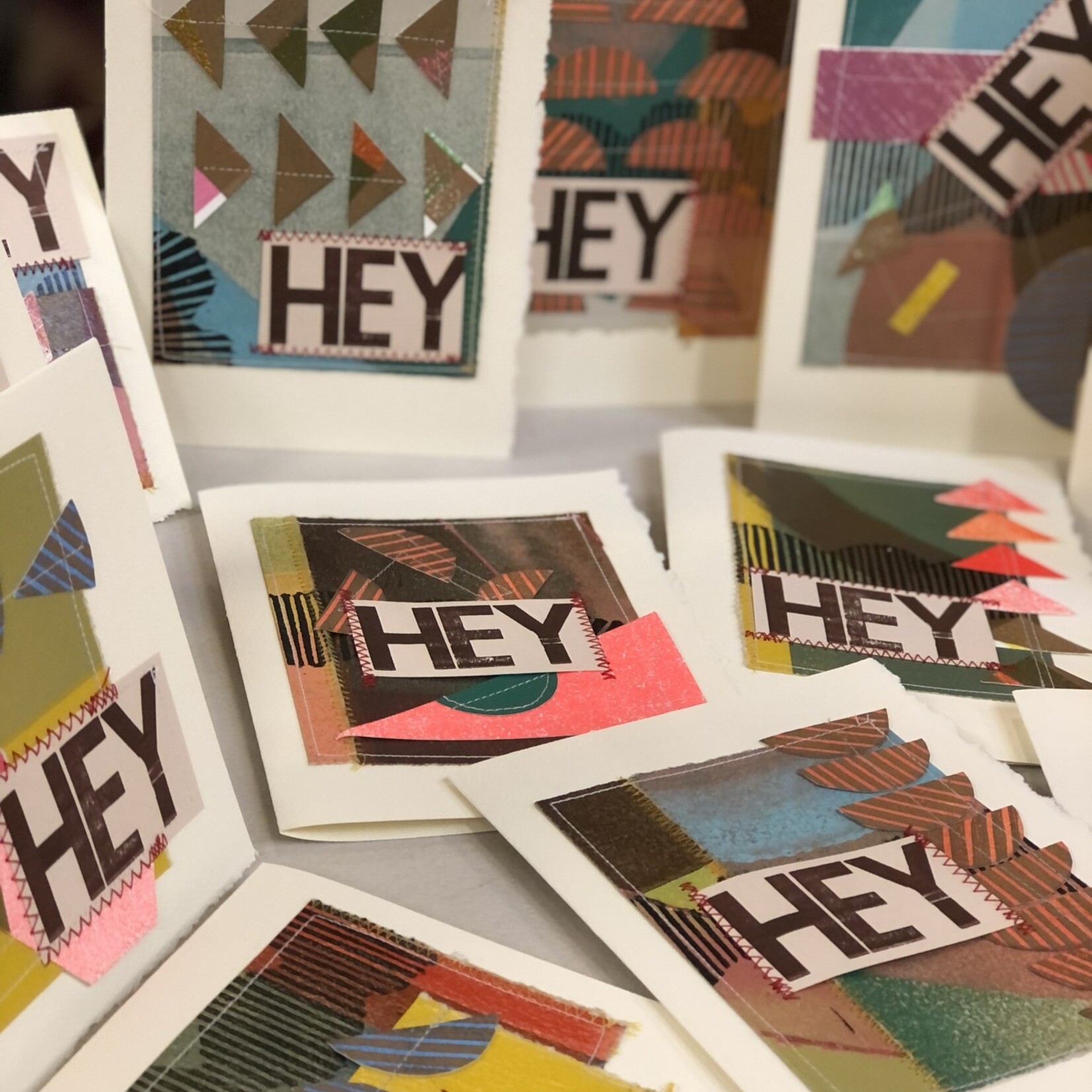 Machinemachine Print and Stitch Card (Various)