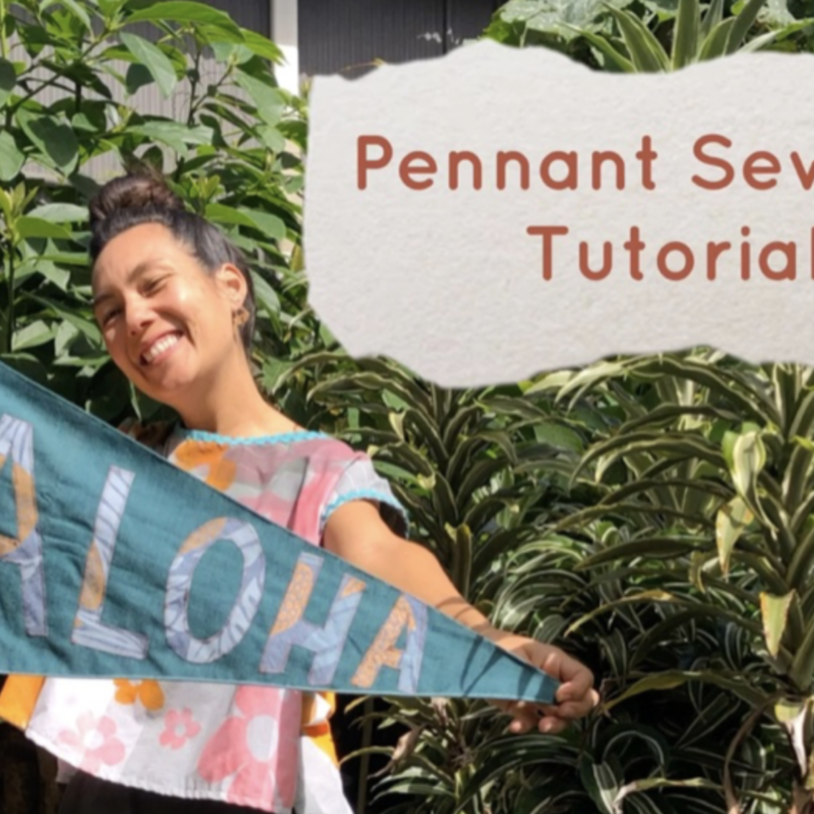 Machinemachine Pennant Sewing Tutorial