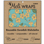 Sugar Skull Meli Swedish Dishcloths (3-Pack)