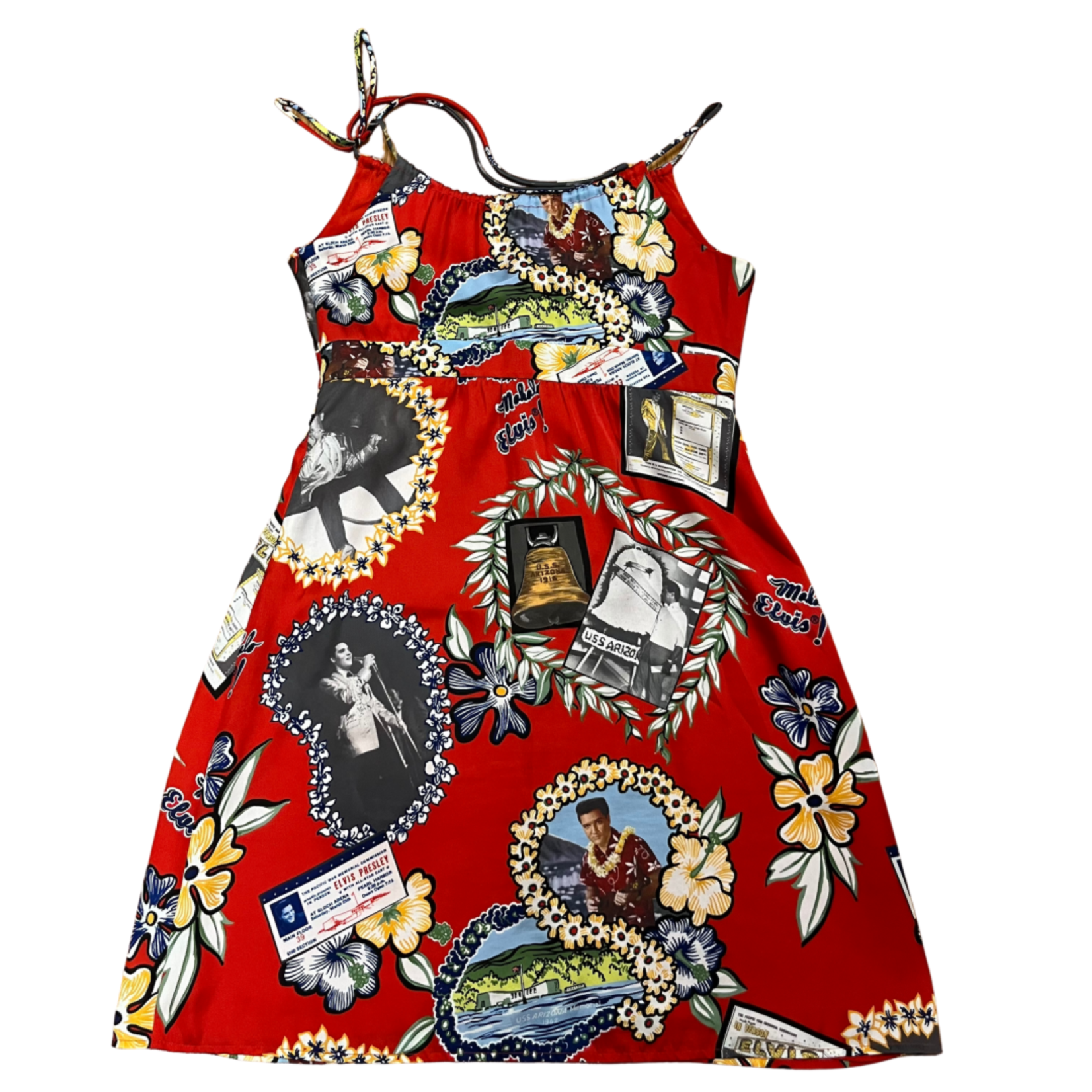 Mission Zero RARE - Collectible Women's Vintage Dress - Elvis Presley Hawaii - Small