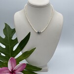 Shell Of A Life FW Pearls + Tahitian Black Pearl Necklace