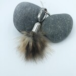 Puka Surf Co. Hawaii Real Kauai Chicken Feather Keychain #053