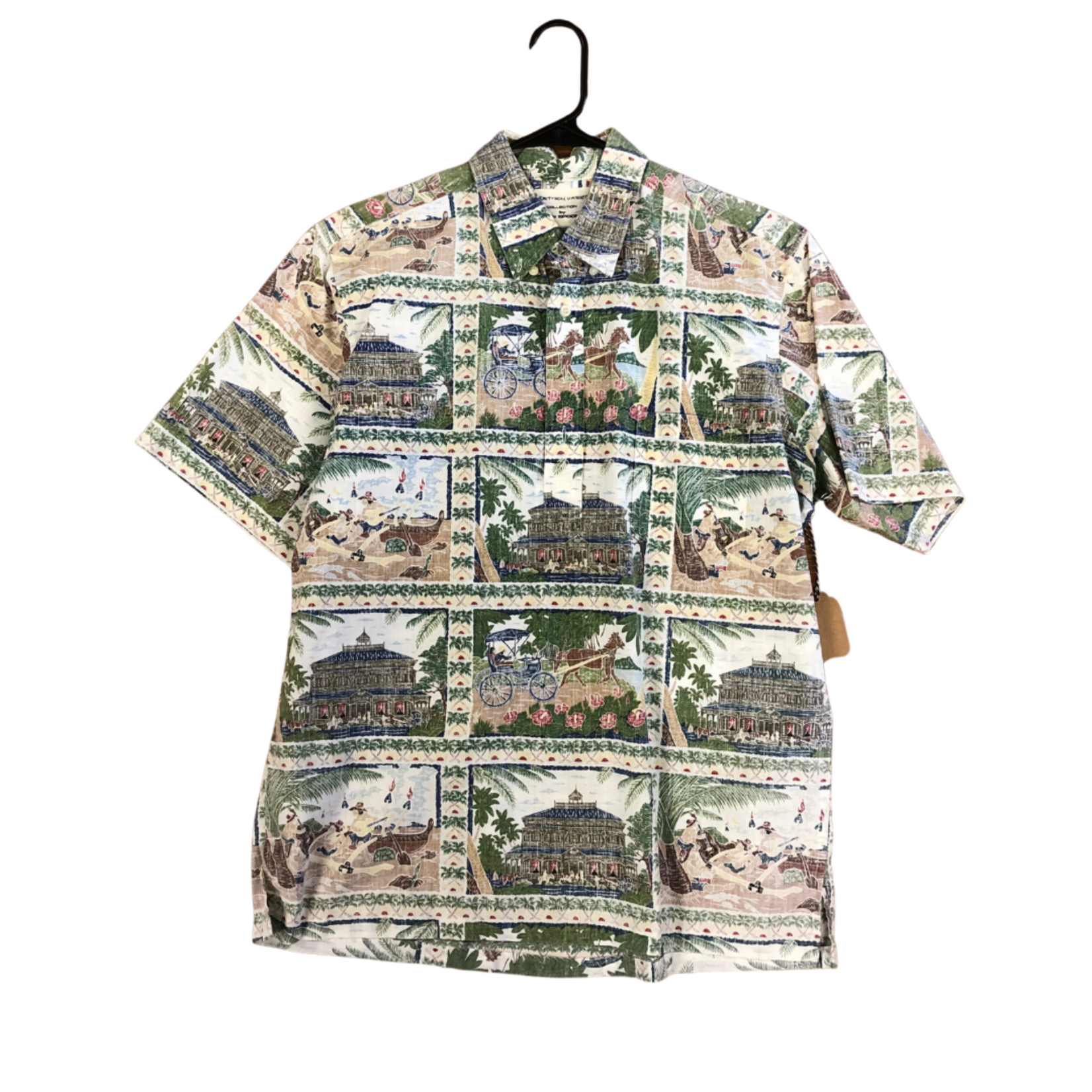Mission Zero Men's Vintage Aloha Shirt - Artist Dietrich Varez for Reyn Spooner - Lg - Palace