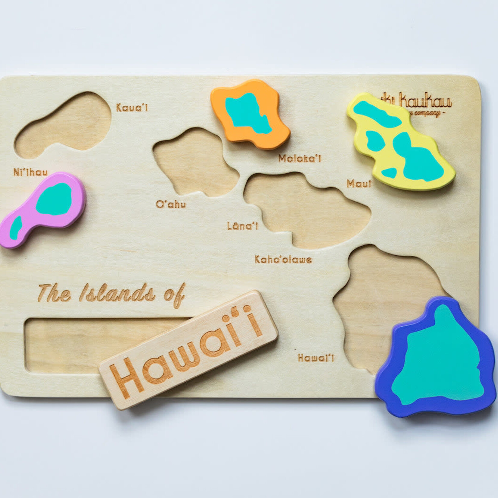 Sugar Skull Keiki Kaukau - Hawaiian Islands Puzzle