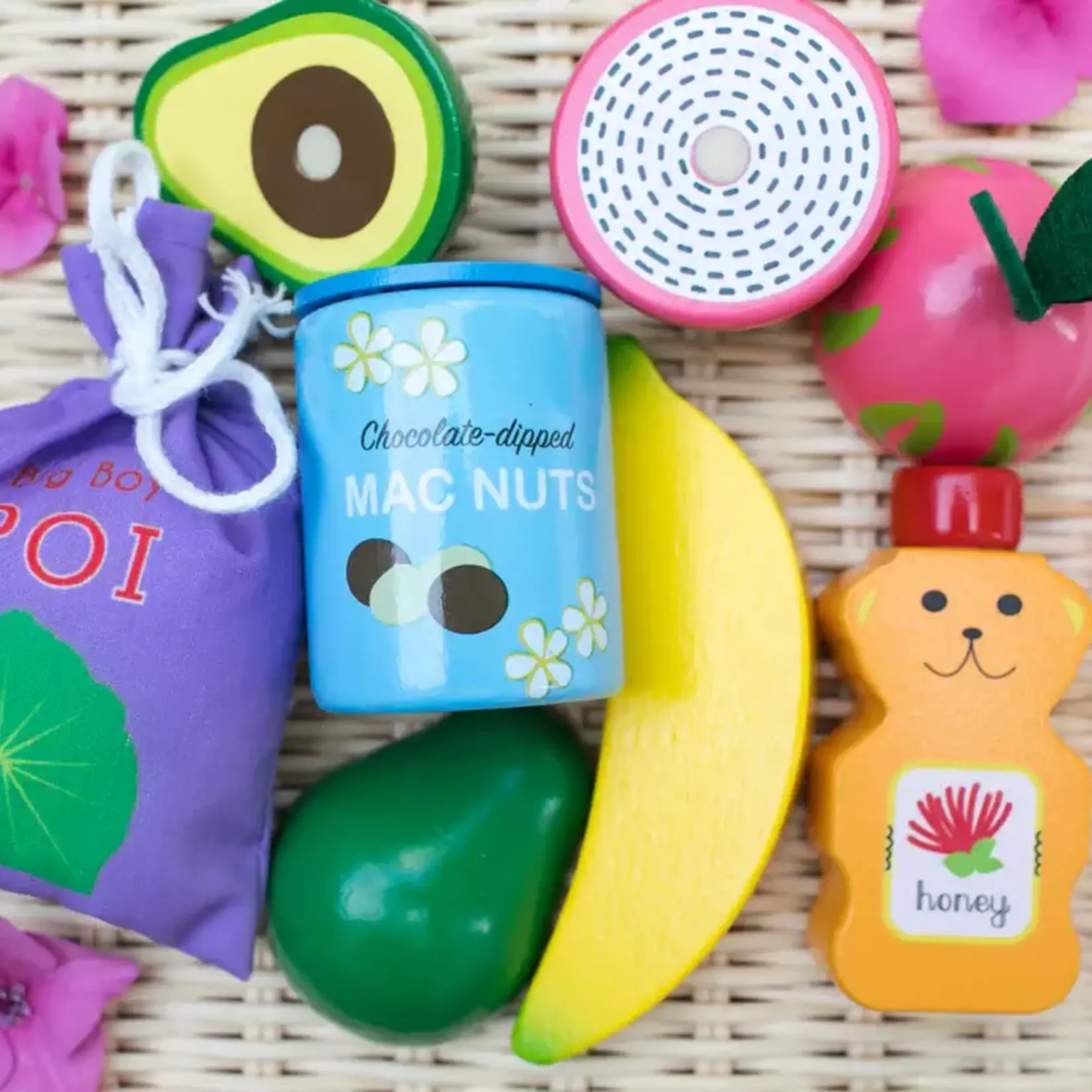 Sugar Skull Keiki Kaukau - Farmers Market Play Food Set