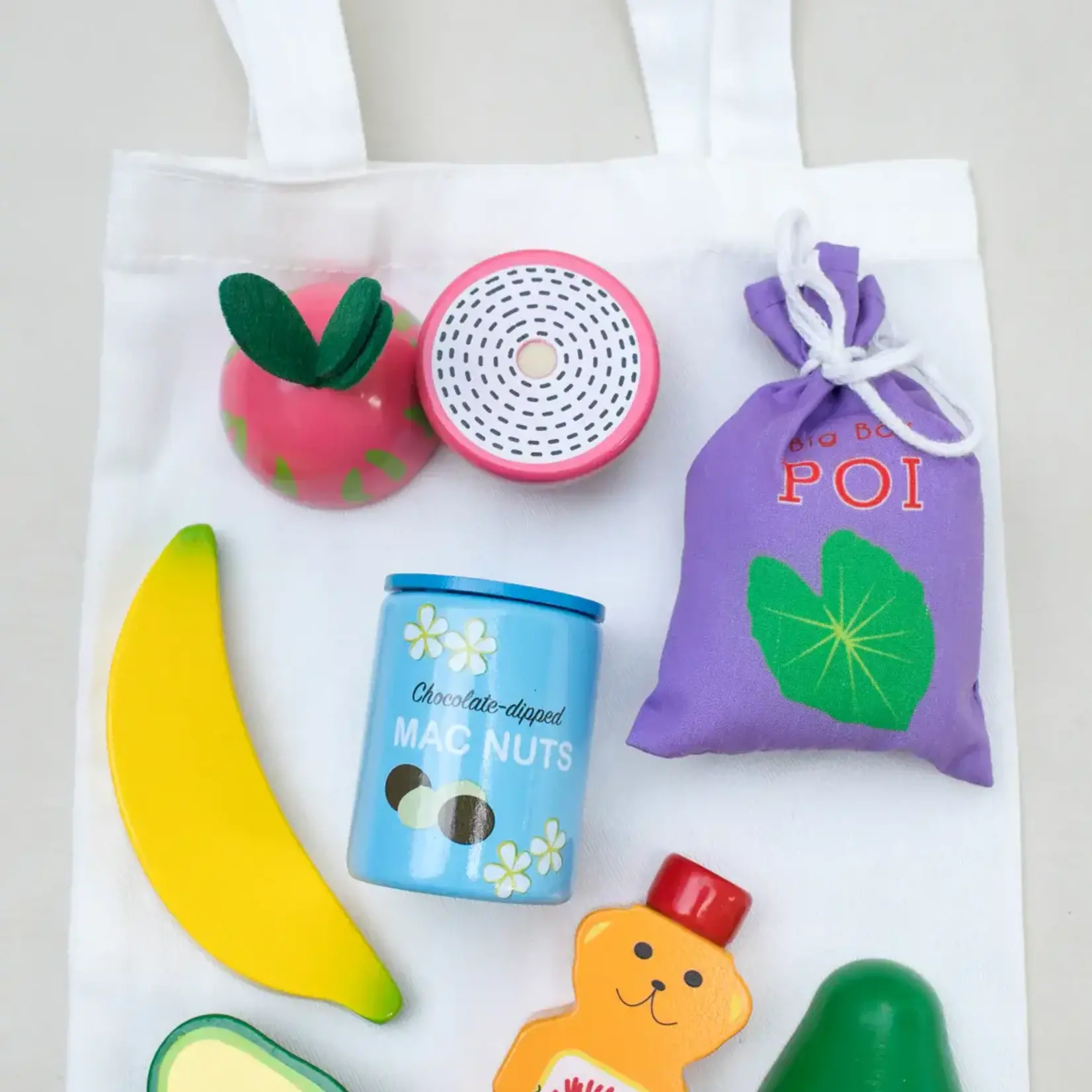 Sugar Skull Keiki Kaukau - Farmers Market Play Food Set