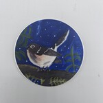 Kaua'i Forest Bird Recovery Project ʻElepaio round sticker 2" circle