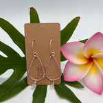 Little McKfarm Herkimer Diamond - Rose Gold Earrings
