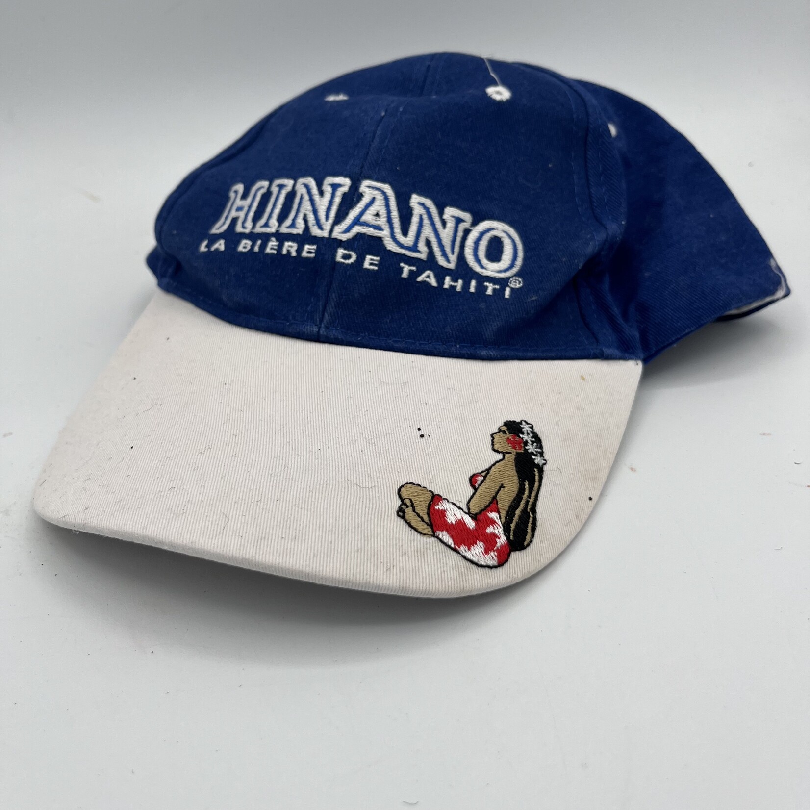 Mission Zero Vintage Velcro Back Hat - Hinano Tahiti