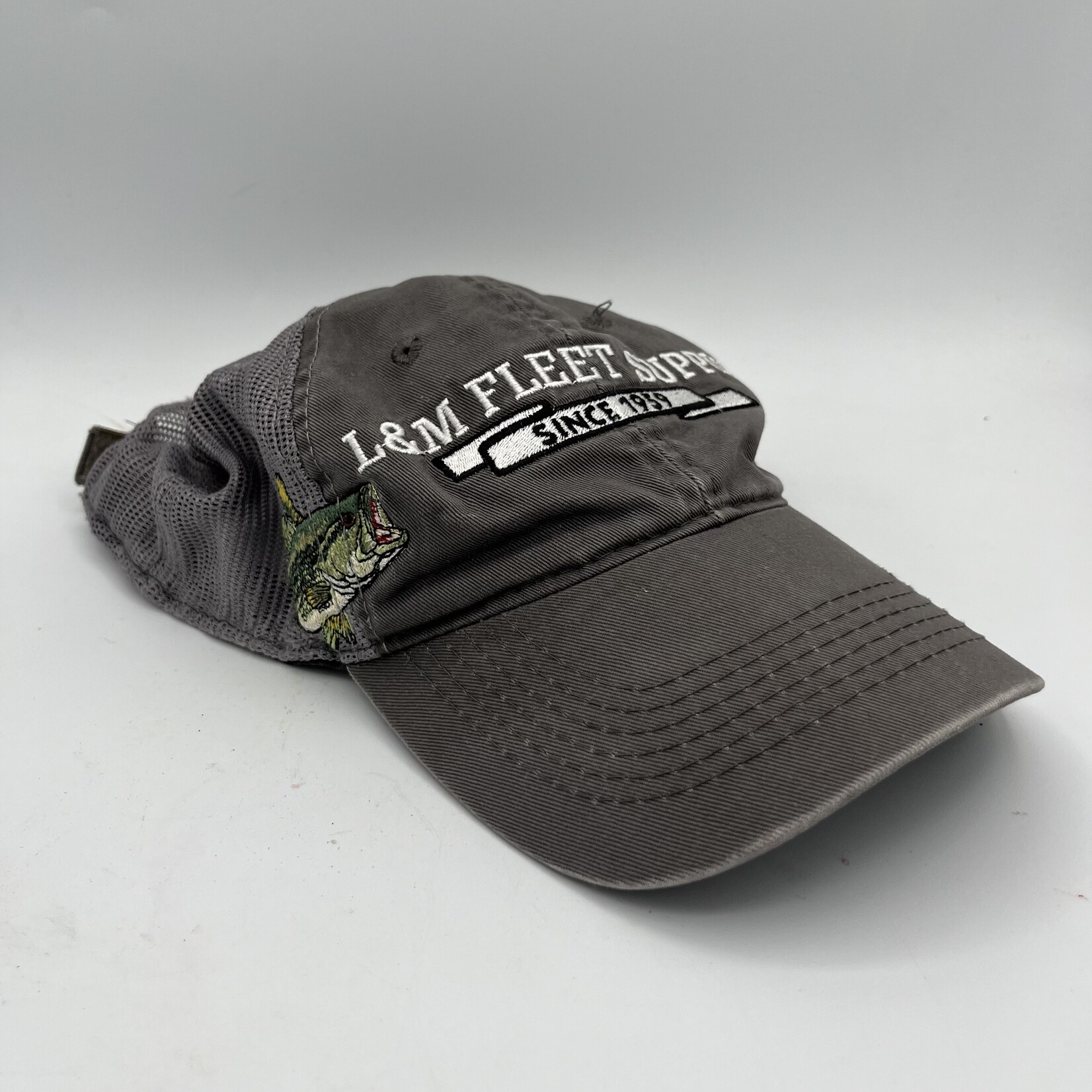 Mission Zero Reloved  SnapBack Hat - L&M Fleet embroidered Bass hat