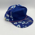 Mission Zero Vintage SnapBack Hat - Blue Flower Hat