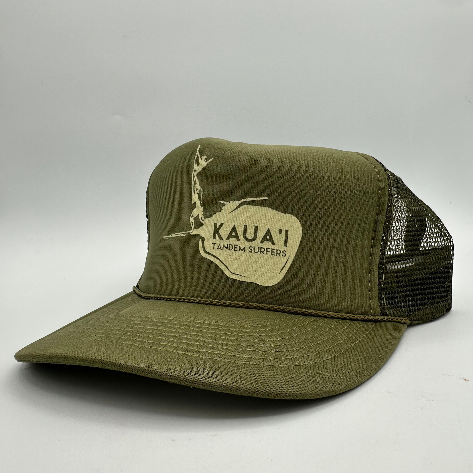 Puka Surf Co. Hawaii Tandem Surf Foam Trucker Hat