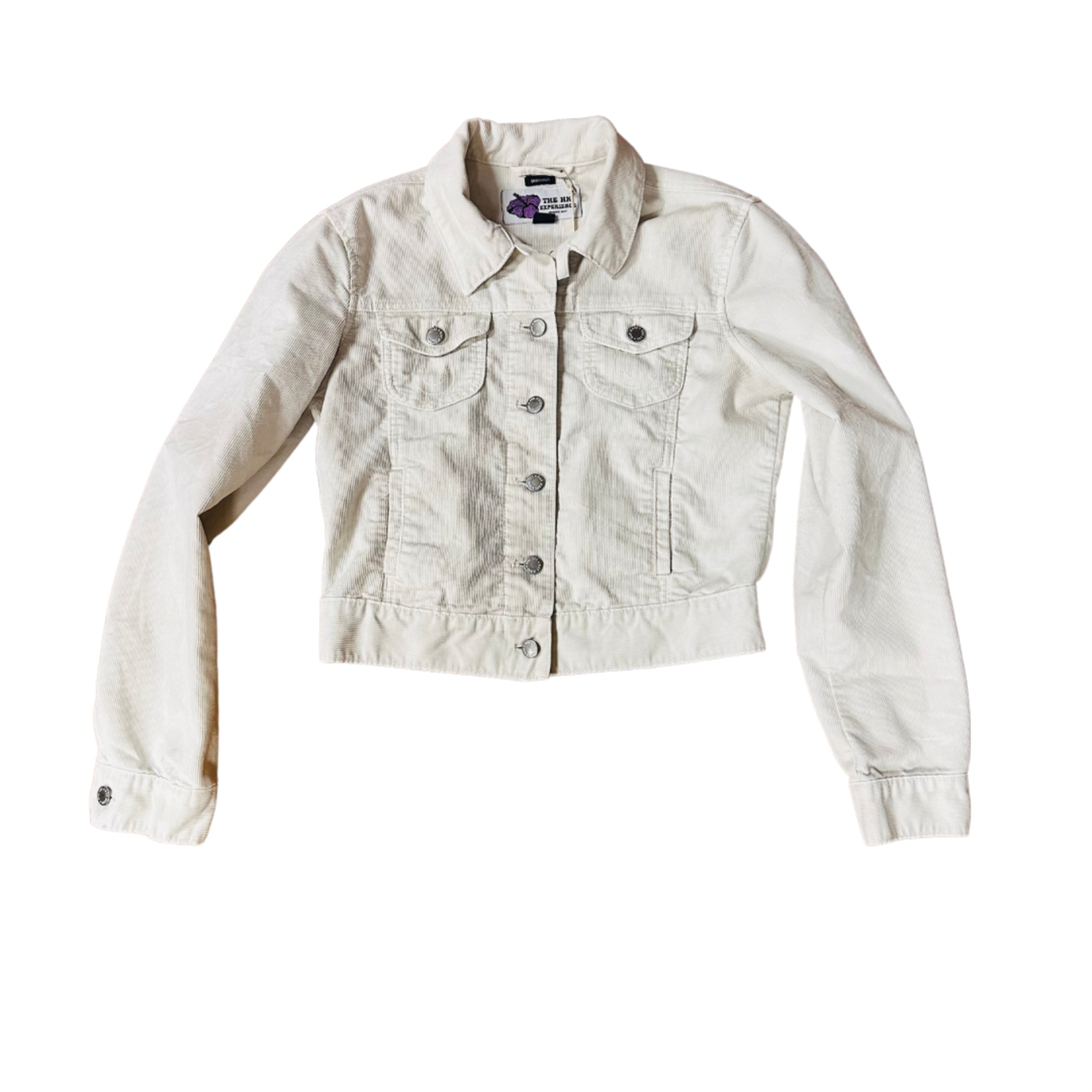 The HK Experience Upcycled Denim Jacket - Hawaiian Quilt - Size M