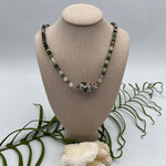 Shell Of A Life Westside Rat Cone Shell + Rutilated Quartz Necklace