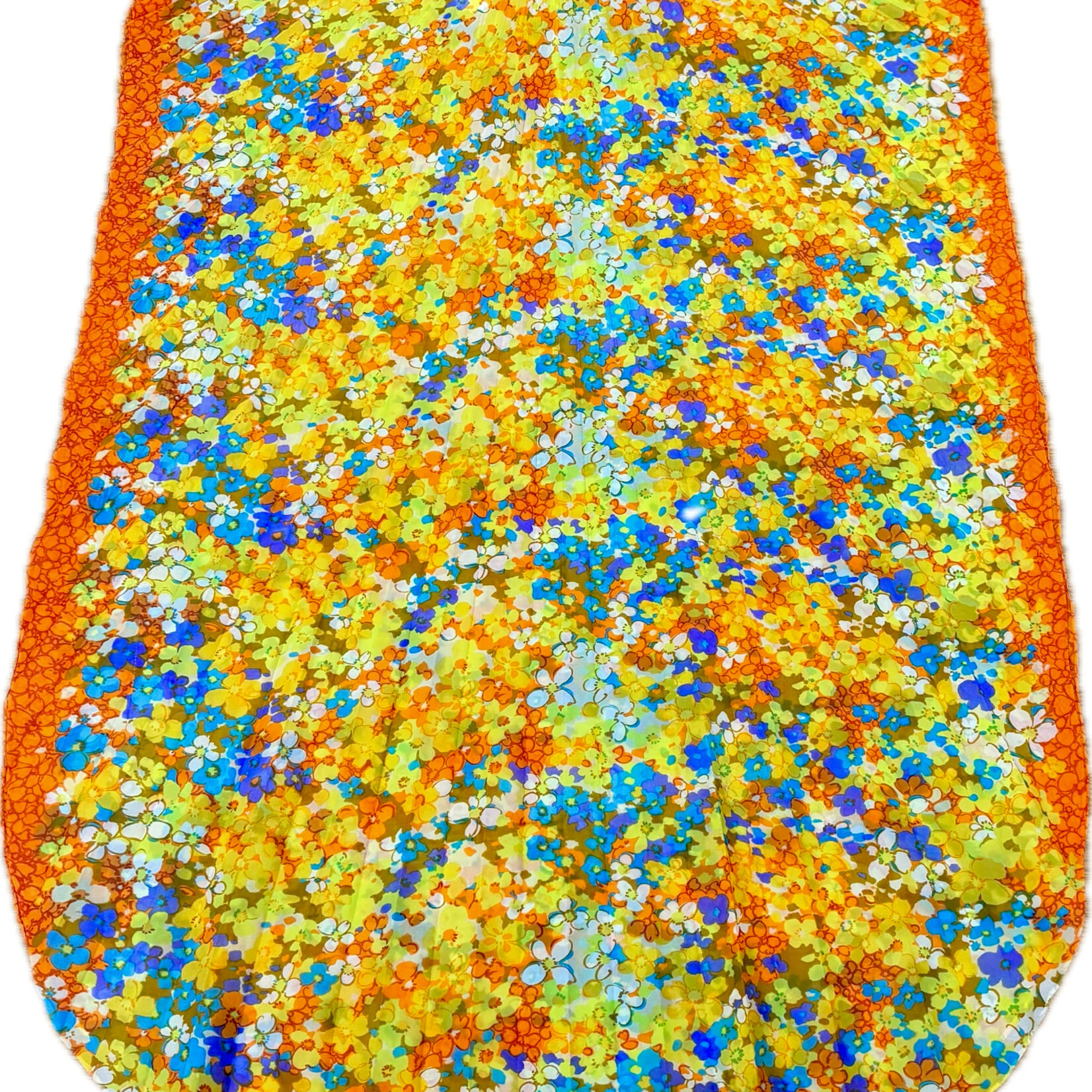 Mission Zero Women's Vintage Caftan Dress - Amy Perdue - Psychedelic Flower Power