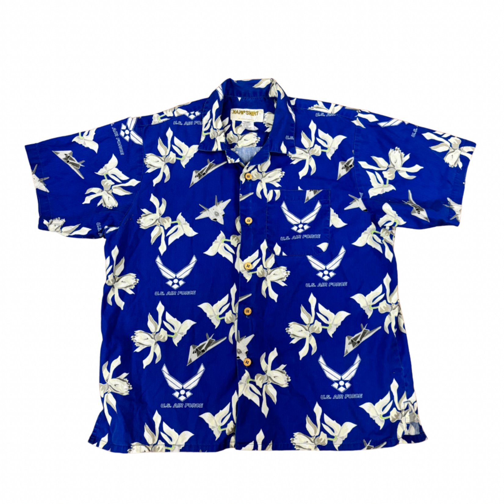 Mission Zero Reloved - Air Force Orchids and Bombers Blue XL