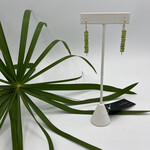 Shell Of A Life GKS Peridot Threader Earrings - GF