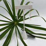 Shell Of A Life GKS Herkimer Diamond Threader Earrings - GF