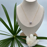 GKS - Grace K Studio GKS Floating FW Edison Pearl 10mm Necklace GF - 17” + 2” Ext