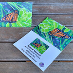 Piazza Art Magical Monarch - Piazza Art Card 4 1/2" x 5 1/2"