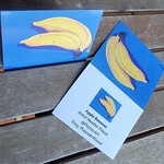 Piazza Art Apple Bananas 2 - Piazza Art Card 4 1/2" x 5 1/2"