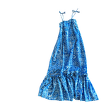 Mission Zero Women’s Vintage Dress -Small- Pomare Tahiti - Tapa Quilt Print