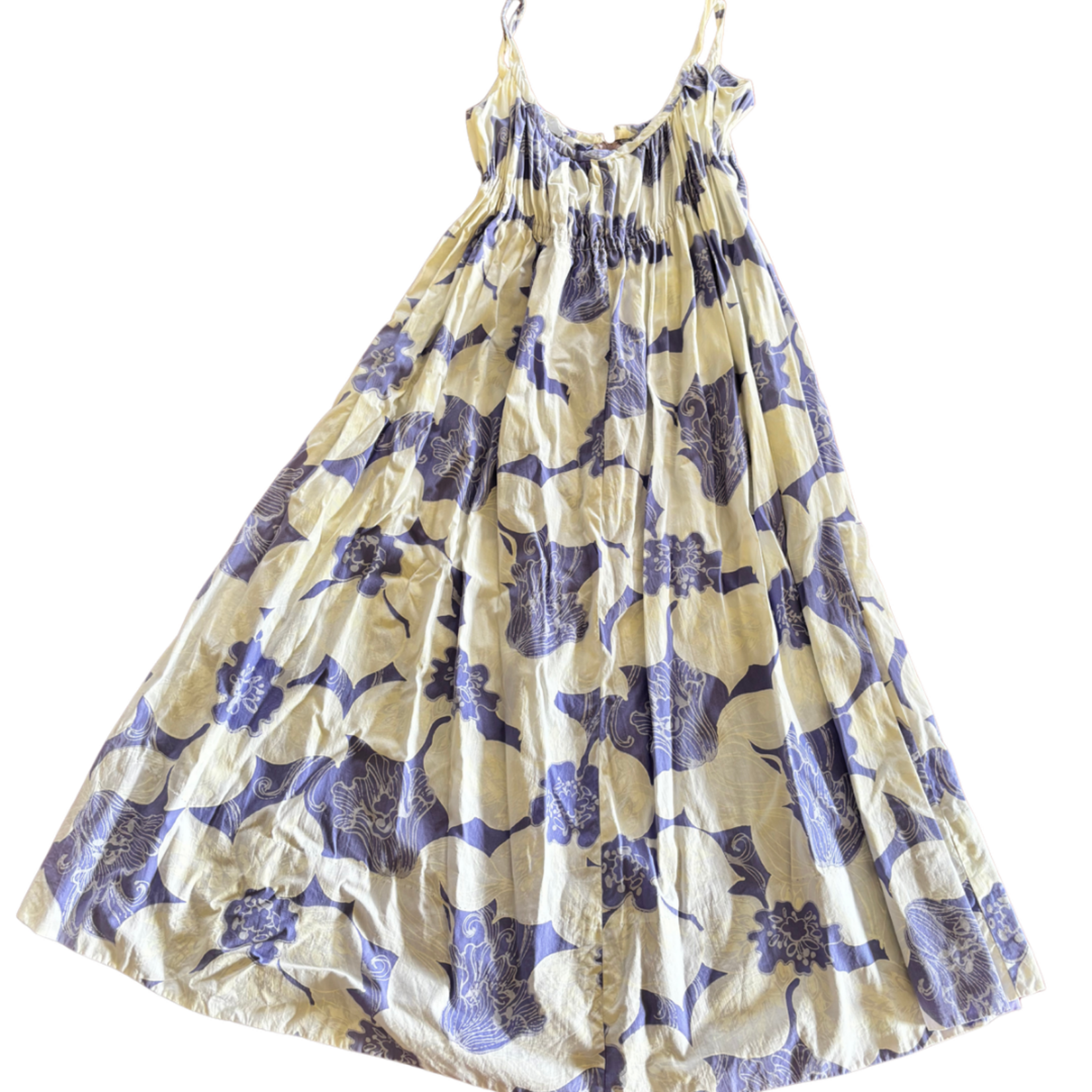 Mission Zero Women's Vintage Dress - Handmade No Label -  Metal Zipper Purple Pastel *AS IS*