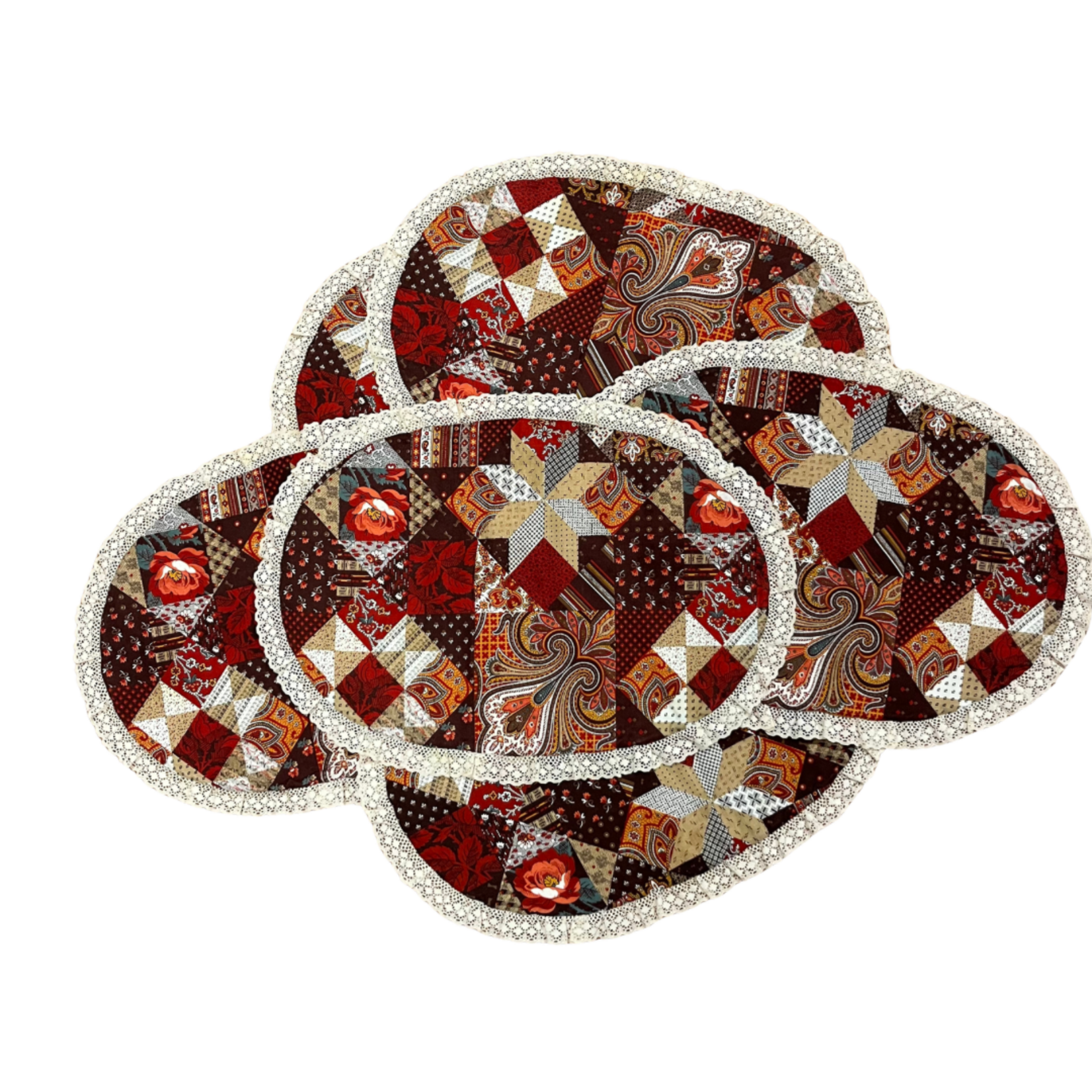 Mission Zero Vintage 6 Piece Set of Placemats