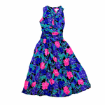 Mission Zero Vintage Jane Singer Floral print Dress - Size 6