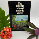 Mission Zero ReLoved Book - The Hawaii Almost Nobody Knows by Castro & Yost 1972