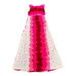 Mission Zero Honeymoon Set Vintage Women's Dres (Small) s & Men's Aloha Shirt (XL) - Ui-Maikai - Pink & White *SOLD AS SET*