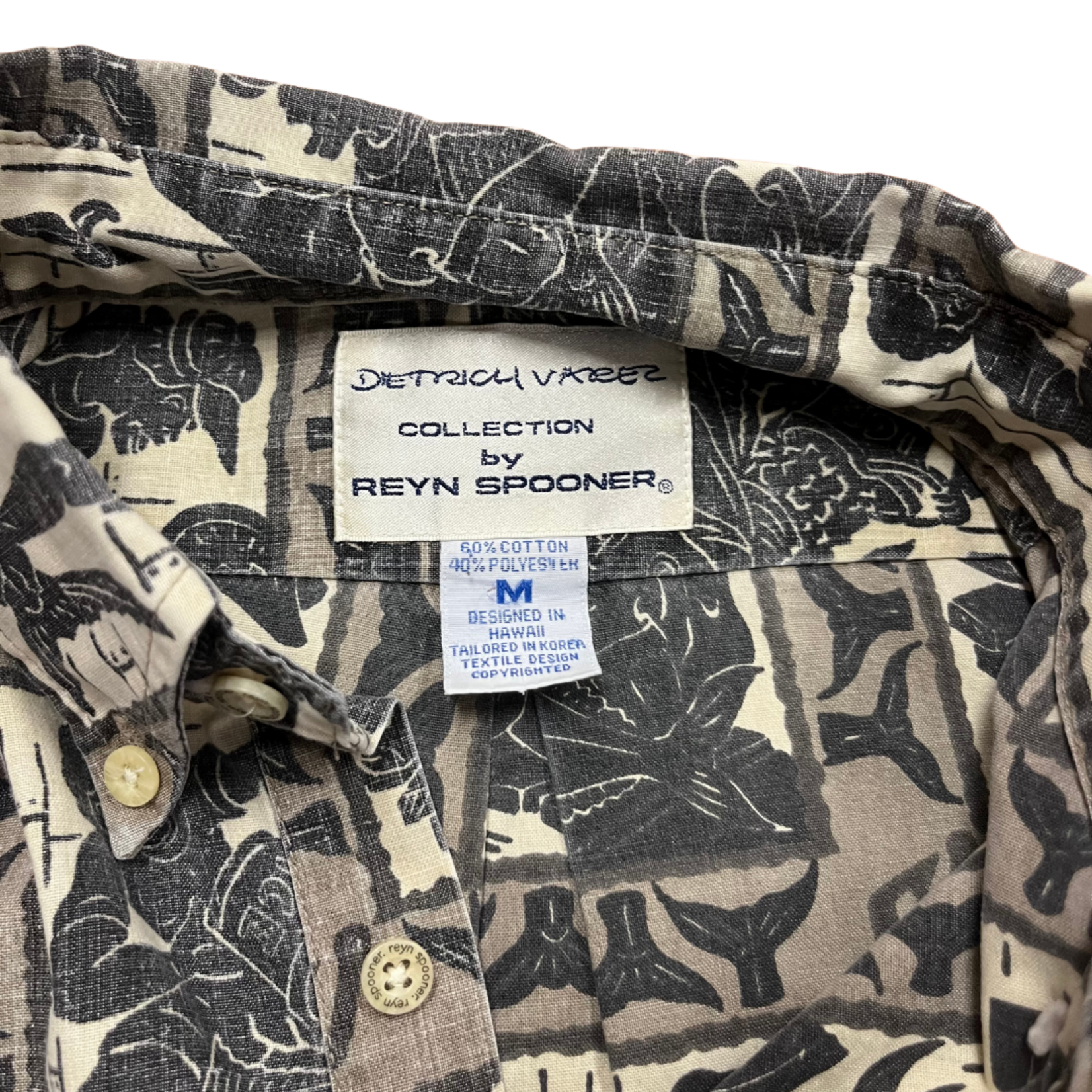 Mission Zero Vintage Reyn Spooner Aloha Shirt - Dietrich Collection - Medium