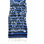 Hawaii Peeps Blue Flower Power  - Hawaii Peeps Turkish Beach Towel